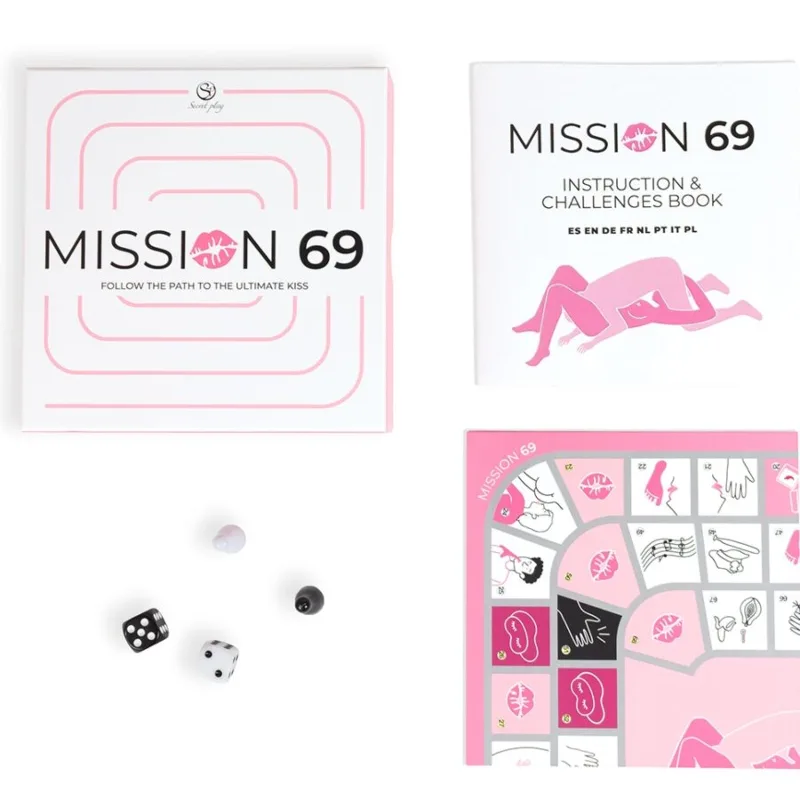 SECRET PLAY - GIOCO DA TAVOLO PER COPPIE "MISSION 69"