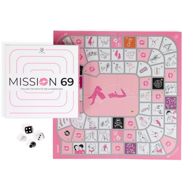 SECRET PLAY - GIOCO DA TAVOLO PER COPPIE "MISSION 69"