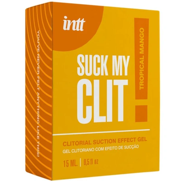 INTT - SUCK MY CLIT GEL EFFETTO ASPIRAZIONE MANGO TROPICALE 15 ML