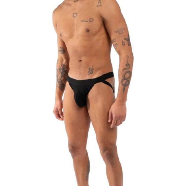 BURN - 011 DOUBLE BLACK JOCK XL