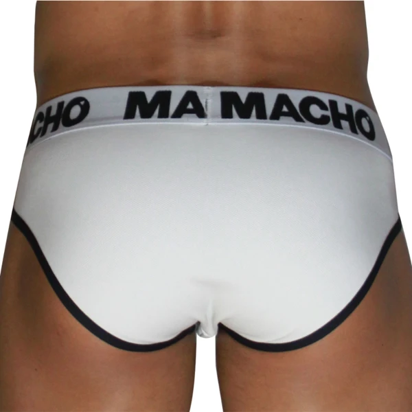 MACHO - MCH006 CLASSIC SLIP BIANCO + NERO L