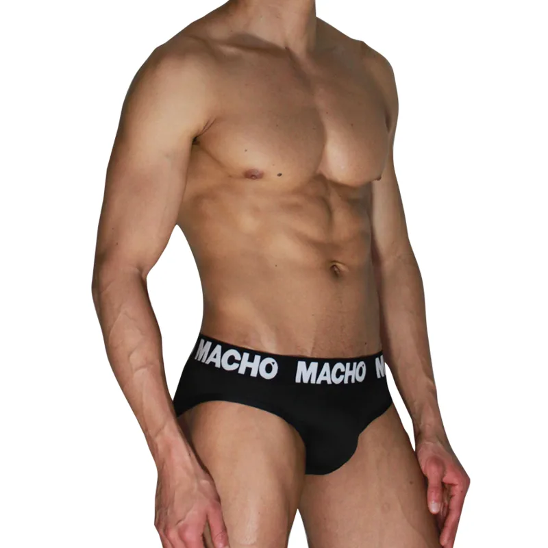 MACHO - MCH007 CLASSIC SLIP NERO + NERO XL