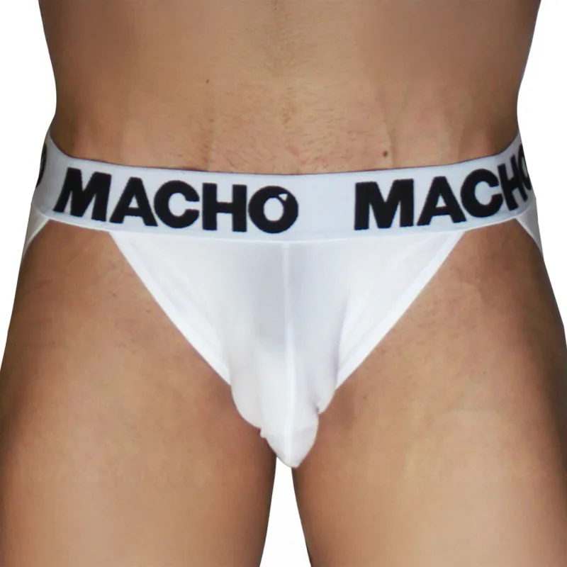 MACHO - MX29BL JOCK BIANCO + BIANCO L