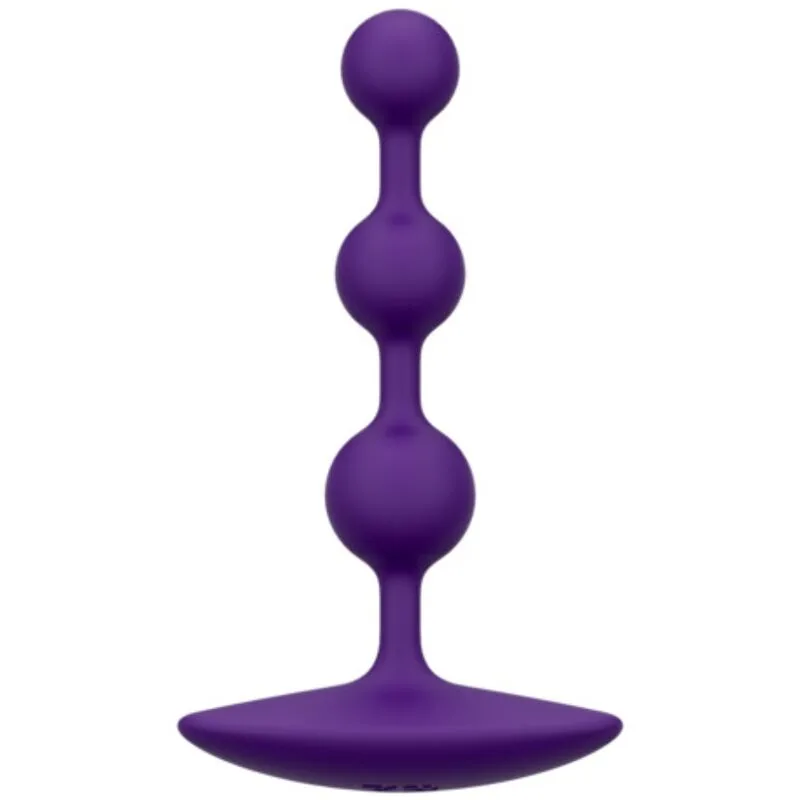 ROMP - AMP PERLE ANALALI IN SILICONE FLESSIBILE VIOLA 12,5 CM VIOLA