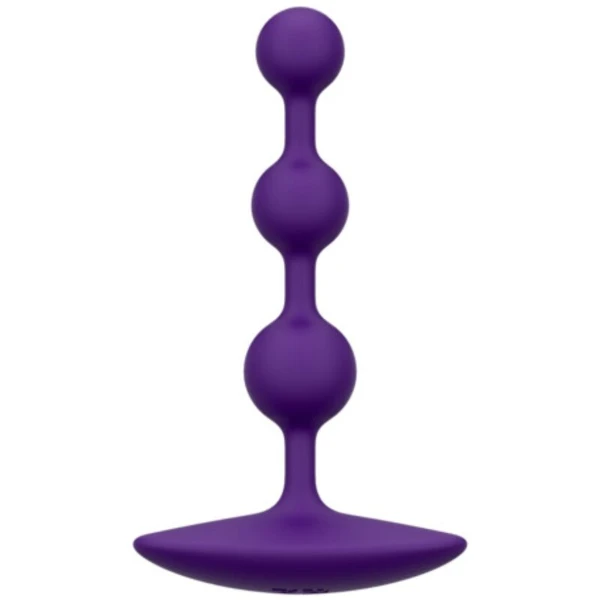ROMP - AMP PERLE ANALALI IN SILICONE FLESSIBILE VIOLA 12,5 CM VIOLA