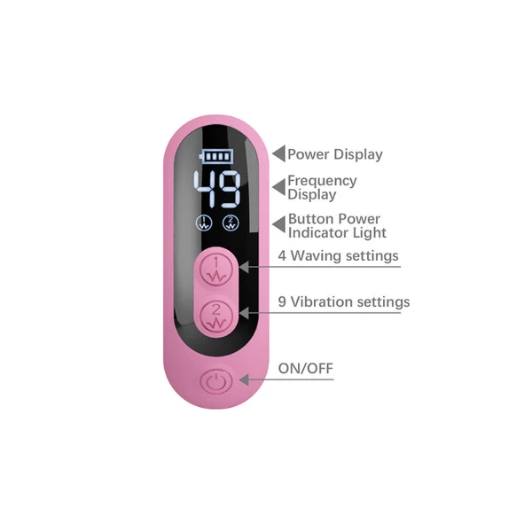 PRETTY LOVE - VIBRATORE BELLA RABBIT CON STIMOLAZIONE A FARFALLA E LED ROSA