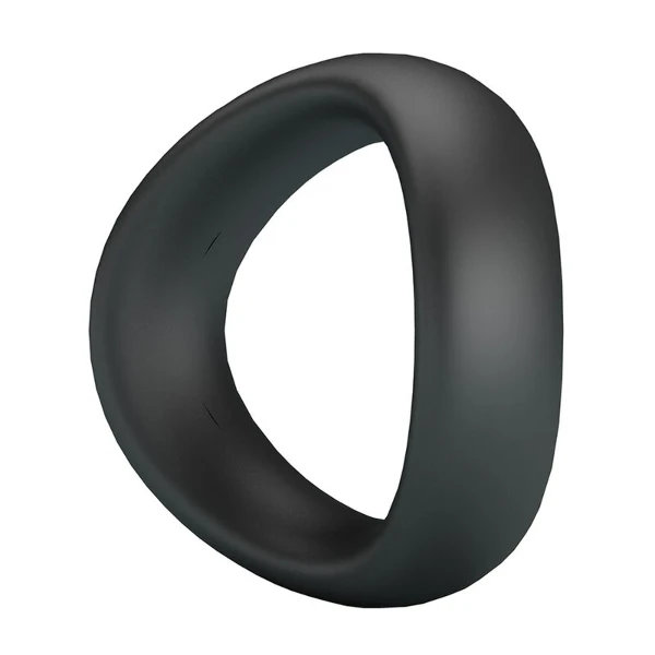 CRAZY BULL - VALEN ANELLO PER PENE ERGONOMICO IN SILICONE NERO