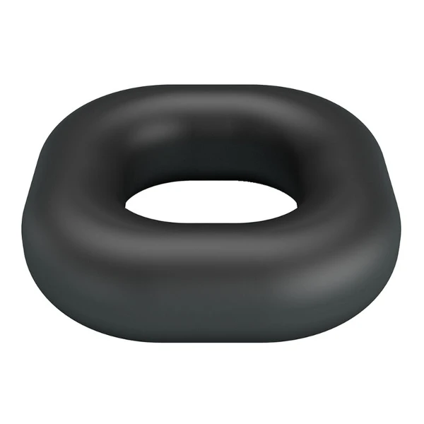 CRAZY BULL - ANELLO PER PENE WALDEN IN SILICONE SUPER MORBIDO NERO