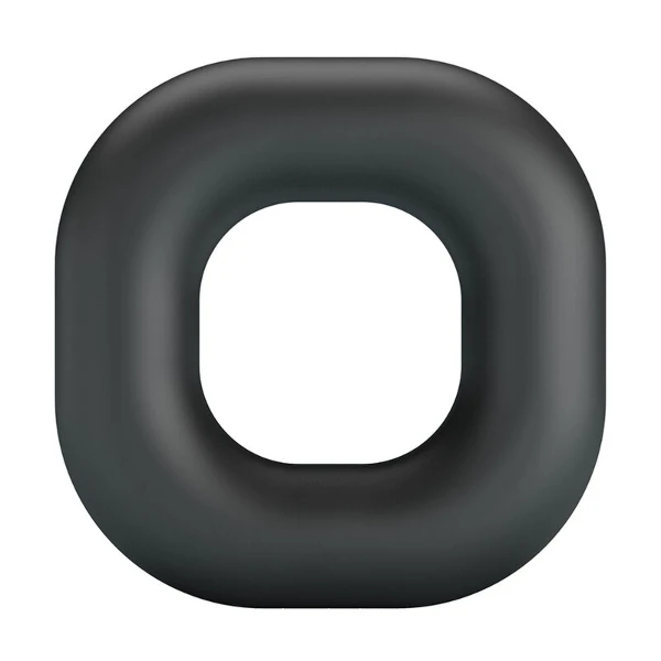 CRAZY BULL - ANELLO PER PENE WALDEN IN SILICONE SUPER MORBIDO NERO
