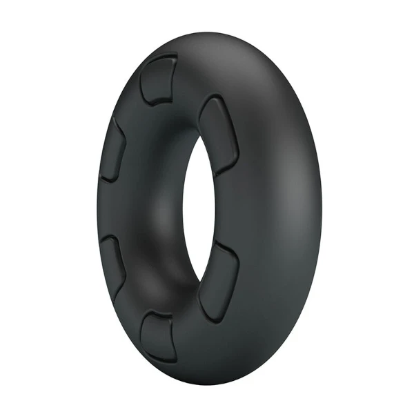 CRAZY BULL - ANELLO PER PENE IN SILICONE SUPER MORBIDO BERTRAM NERO