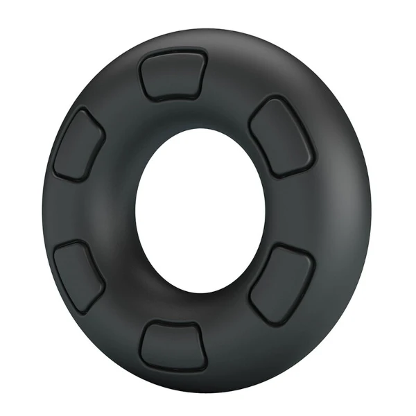 CRAZY BULL - ANELLO PER PENE IN SILICONE SUPER MORBIDO BERTRAM NERO