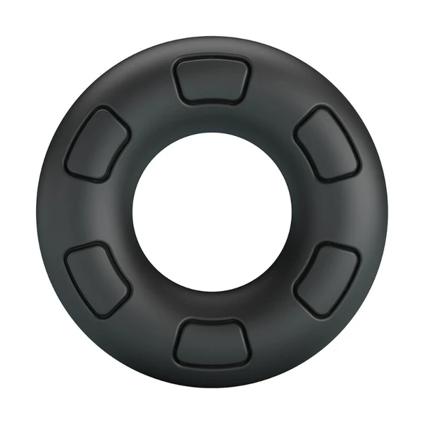 CRAZY BULL - ANELLO PER PENE IN SILICONE SUPER MORBIDO BERTRAM NERO