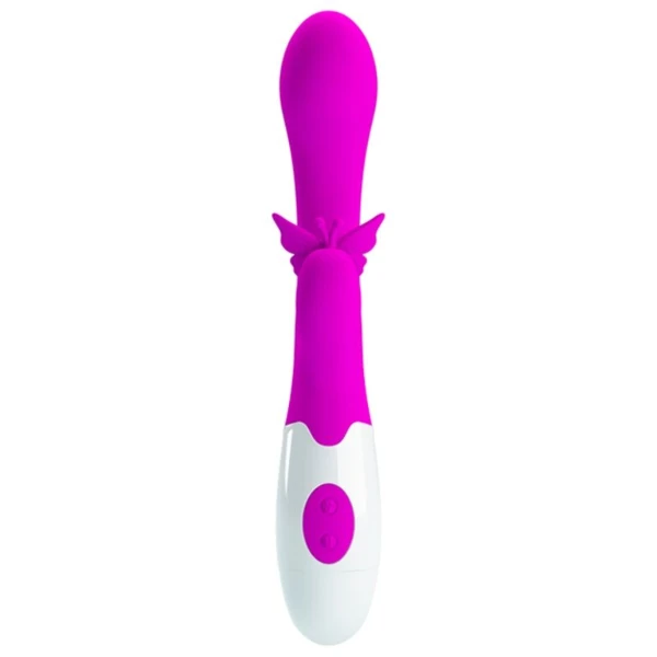 PRETTY LOVE - VIBRATORE A CONIGLIO BUTTERFLY KISS 30 FUNZIONI VIOLA