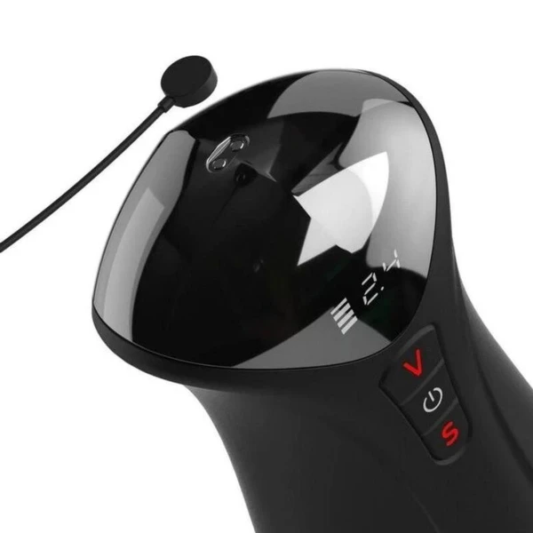 PDX ELITE - MASTURBADOR AUTOMÁTICO FAP-O-MATIC PRO XL VIBRADOR MARRÓN 34.9 CM