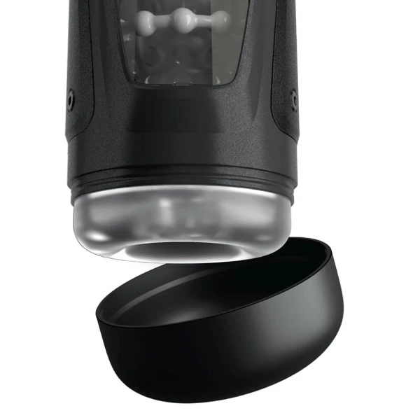 PDX ELITE - MASTURBADOR AUTOMÁTICO MOTO-BATOR PRO THRUSTING STROKER VIBRADOR Y CALOR 26.5 CM