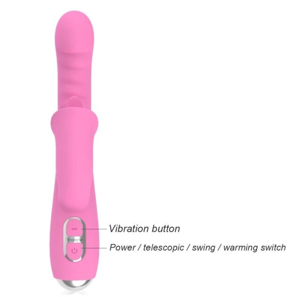 NALONE - T-MAY VIBRATORE MAGIC STICK RABBIT - ROSA
