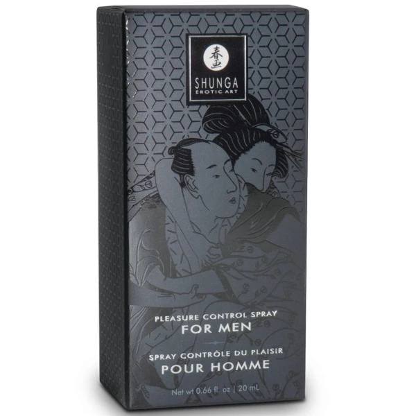 SHUNGA - SPRAY CONTROLLO DEL PIACERE PER UOMINI 20 ML