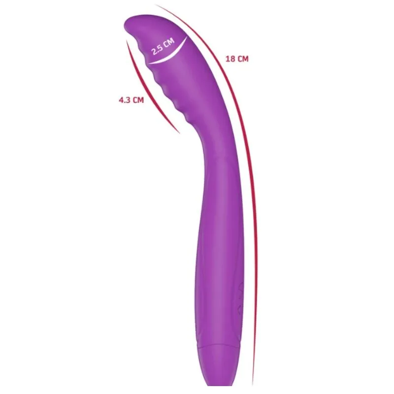 SHE.E.O - VIBRATORE VIOLA PER LA STIMOLAZIONE DEL PUNTO G