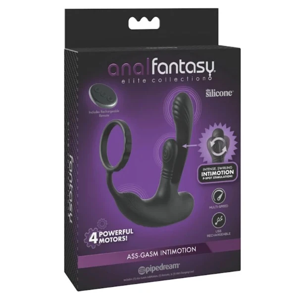 ANAL FANTASY ELITE - STIMOLATORE ANALE E PERINEALE RICARICABILE PER INTIMO DELL'AGAMES ANALE