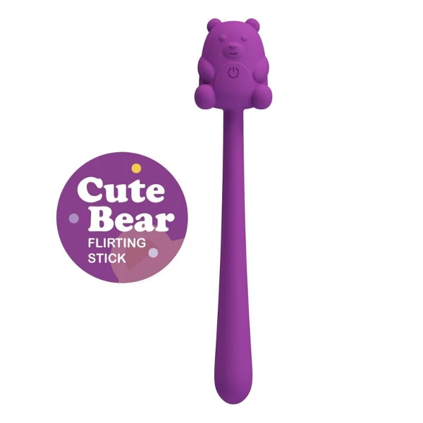 PRETTY LOVE - VIBRATORE RICARICABILE A FORMA DI ORSO CARINO E FLIRTANTE