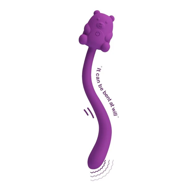 PRETTY LOVE - VIBRATORE RICARICABILE A FORMA DI ORSO CARINO E FLIRTANTE