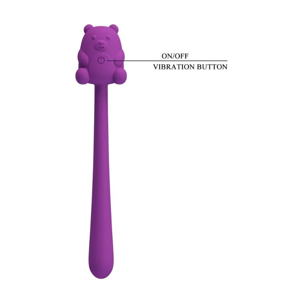 PRETTY LOVE - VIBRATORE RICARICABILE A FORMA DI ORSO CARINO E FLIRTANTE