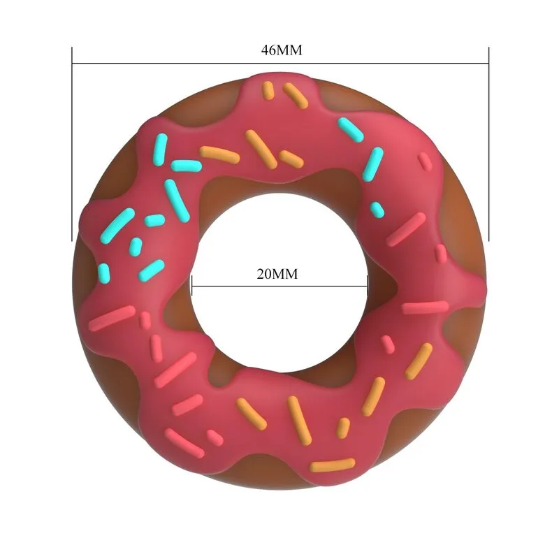 PRETTY LOVE - ANELLO PER PENE SUPER DONUT ROSA