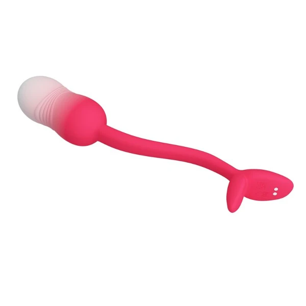 PRETTY LOVE - UOVO VIBRANTE CON CONTROLLO TRAMITE APP PULSEN, 12 FUNZIONI, RICARICABILE TRAMITE USB, ROSA