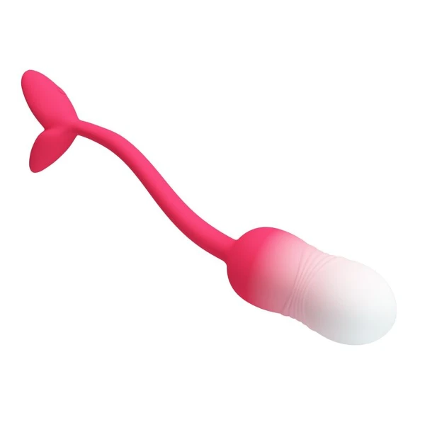 PRETTY LOVE - UOVO VIBRANTE CON CONTROLLO TRAMITE APP PULSEN, 12 FUNZIONI, RICARICABILE TRAMITE USB, ROSA