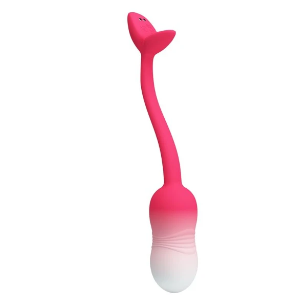 PRETTY LOVE - UOVO VIBRANTE CON CONTROLLO TRAMITE APP PULSEN, 12 FUNZIONI, RICARICABILE TRAMITE USB, ROSA