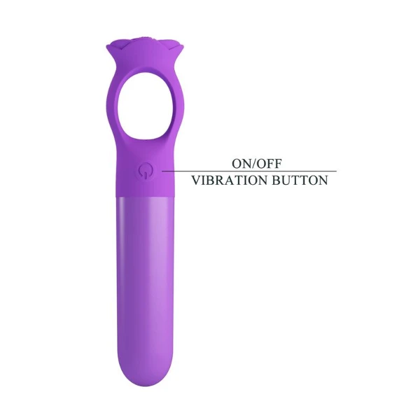 PRETTY LOVE - GIANA MINI MASSAGGIATORE VIBRANTE RICARICABILE VIOLA