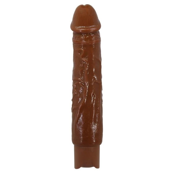 PRETTY LOVE - VIBRATORE REALISTICO DUKE 23,5 CM Ø 4,8 CM MARRONE