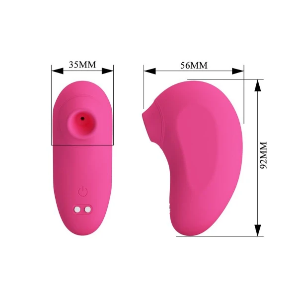 PRETTY LOVE - ARILA STIMOLATORE CLITORIDEO RICARICABILE CON VIBRAZIONE ROSA