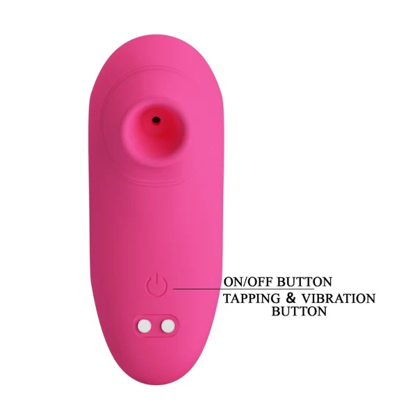 PRETTY LOVE - ARILA STIMOLATORE CLITORIDEO RICARICABILE CON VIBRAZIONE ROSA