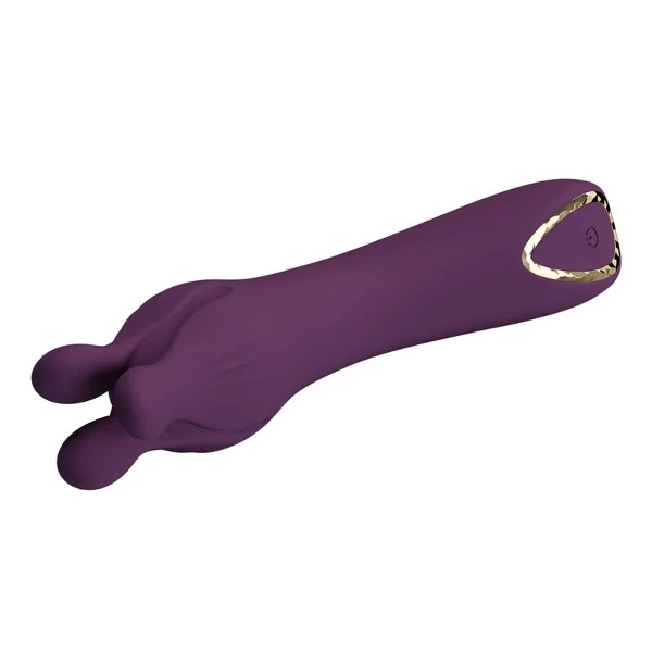 PRETTY LOVE - LUNAO VIBRADOR RECARGABLE 10 FUNCIONES MORADO