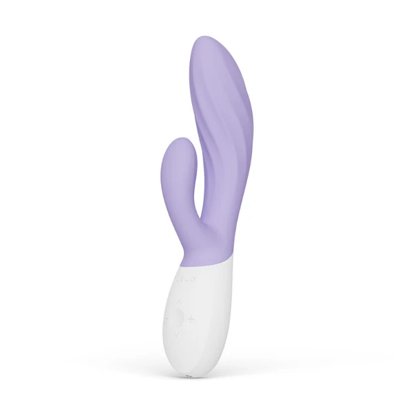 LELO - INA TWIST DOPPIO VIBRATORE A CONIGLIO PER IL PUNTO G E IL CLITORIDE LAVANDA