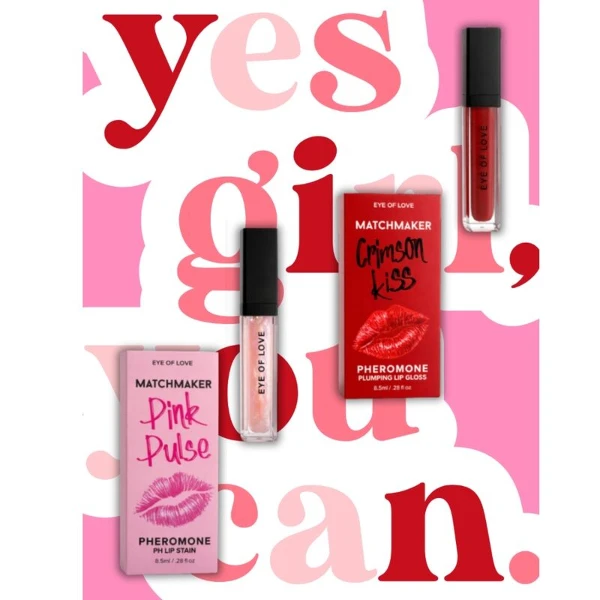 EYE OF LOVE - MATCHMAKER CRIMSON KISS LUCIDALABBRA ROSSO EFFETTO VOLUMIZZANTE CON FEROMONI 8,5 ML