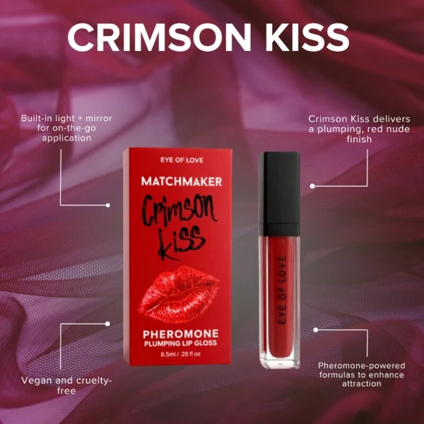 EYE OF LOVE - MATCHMAKER CRIMSON KISS LUCIDALABBRA ROSSO EFFETTO VOLUMIZZANTE CON FEROMONI 8,5 ML