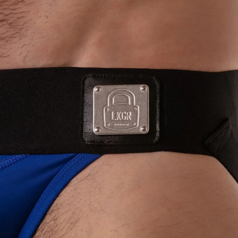 LOCKER GEAR - SOSPENSIONE CON FASCIA IN VITA LARGA BLU L