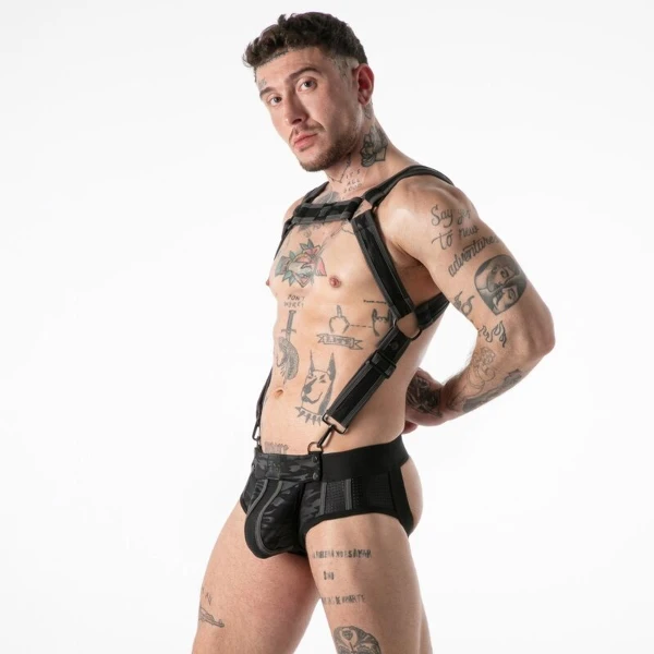 LOCKER GEAR - IMBRACATURA MILITARE COMPLETA ROSSA L/XL