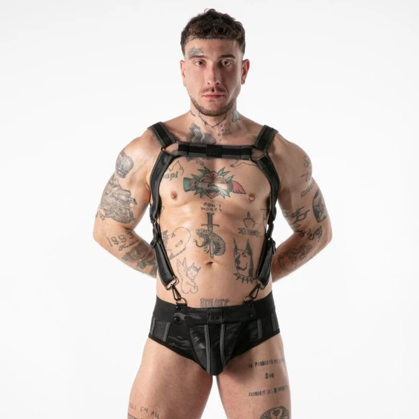 LOCKER GEAR - IMBRACATURA MILITARE COMPLETA ROSSA L/XL