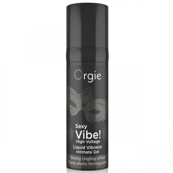ORGIE - VIBRAZIONI SEXY! VIBRATORE LIQUIDO AD ALTA TENSIONE EXTRA FORTE 15 ML