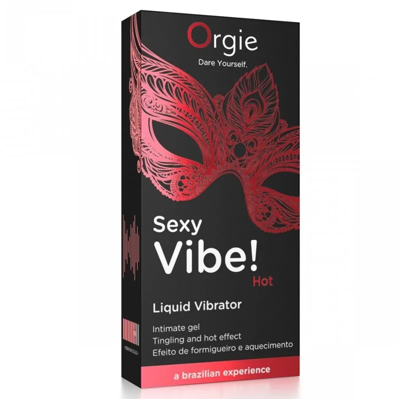 ORGIE - VIBRAZIONI SEXY! LIQUIDO CALDO E RISCALDANTE PER VIBRATORE 15 ML