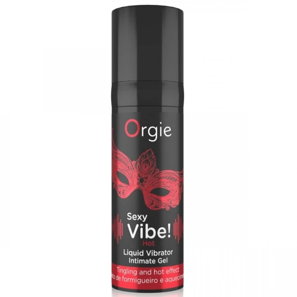ORGIE - VIBRAZIONI SEXY! LIQUIDO CALDO E RISCALDANTE PER VIBRATORE 15 ML