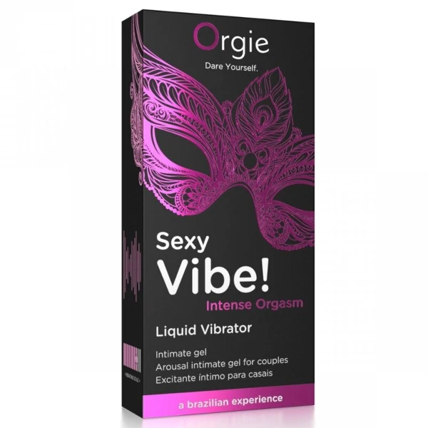 ORGIE - VIBRAZIONI SEXY! ORGASMO INTENSO SENSAZIONI MULTIPLE GEL INTIMO 15 ML