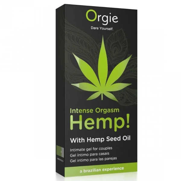 ORGIE - CANAPA! ORGASMO INTENSO SENSAZIONI MULTIPLE GEL INTIMO 15 ML