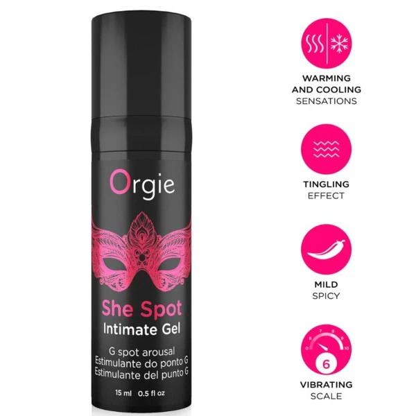 ORGIE - SHE SPOT G-SPOT GEL INTIMO ECCITANTE 15 ML