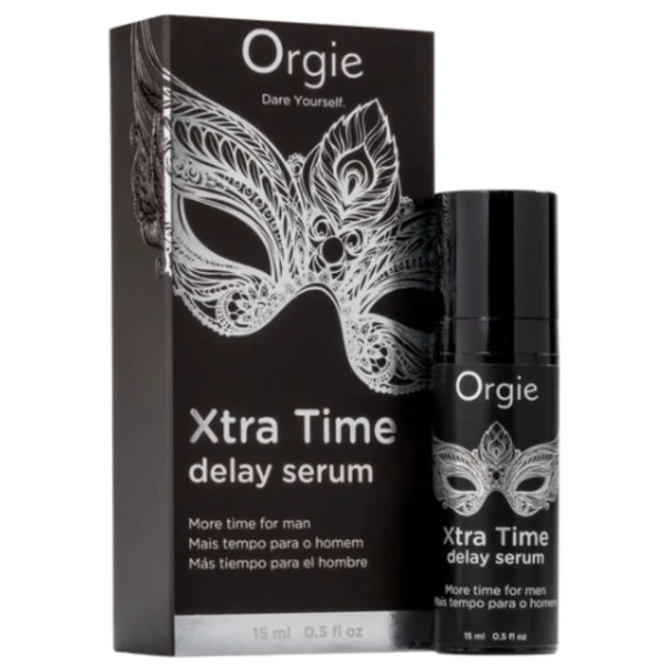 ORGIE - SIERO A RITARDO AL SILICONE EXTRA TIME SENZA ANESTETICO 15 ML