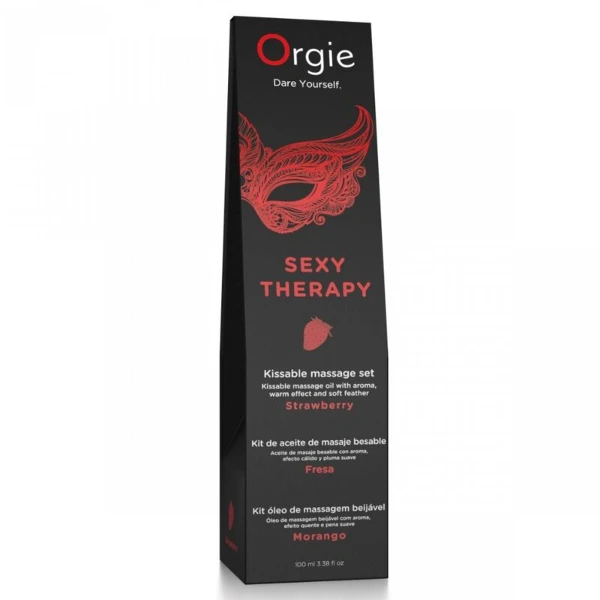 ORGIE - MASSAGGIO LABBRA SET MASSAGGIO KISSABLE ALLA FRAGOLA 100 ML