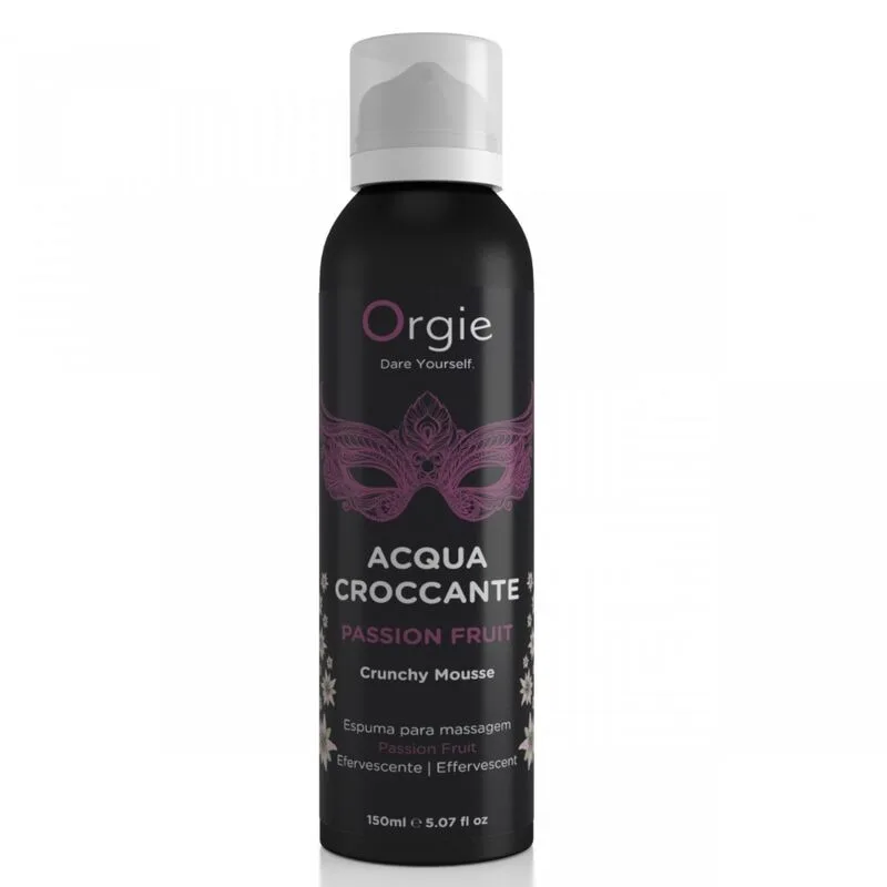 ORGIE - ACQUA CROCCANTE MOUSSE DA MASSAGGIO CROCCANTE AL FRUTTO DELLA PASSIONE 150 ML